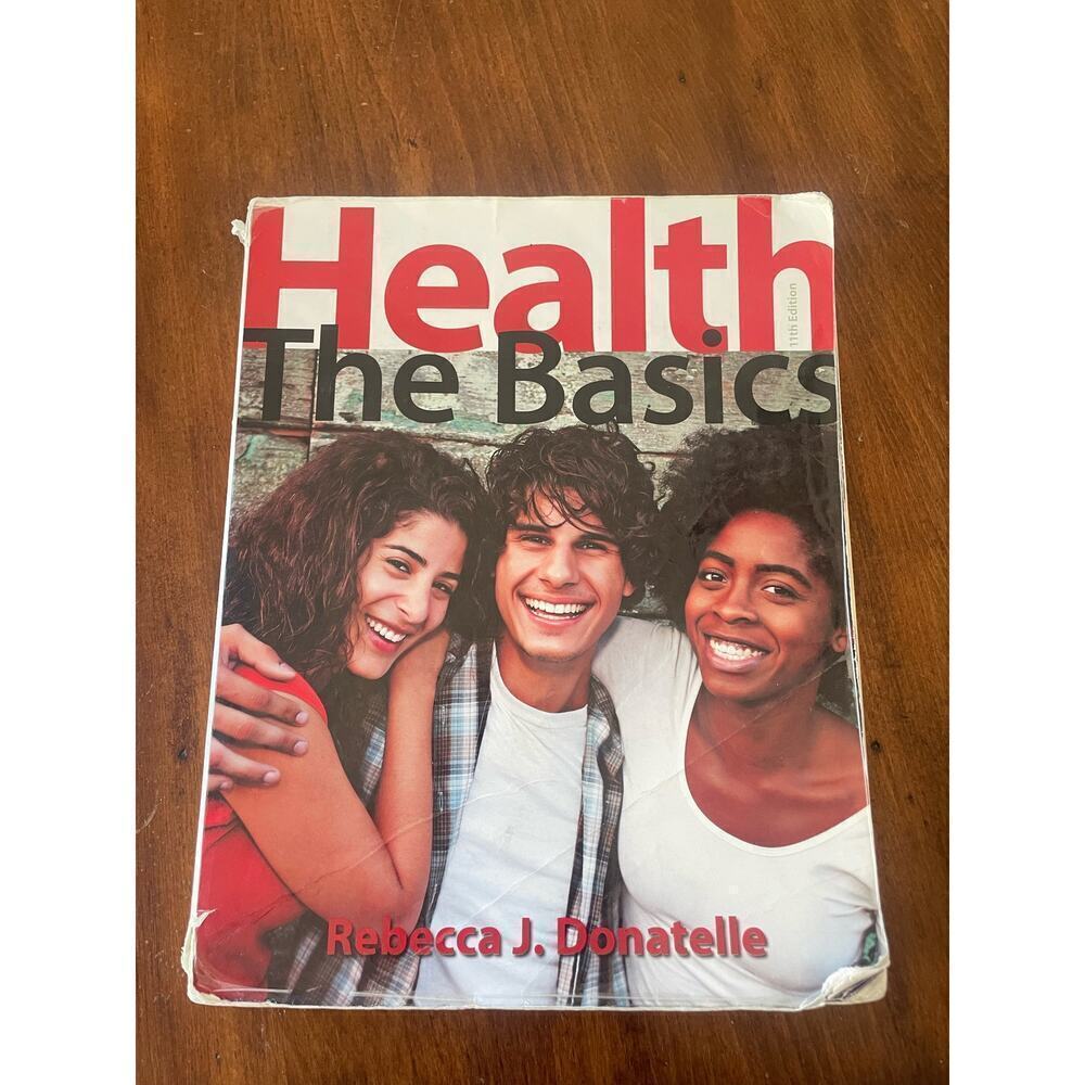 Health The Basics, college textbook, paperback, 11th Edition